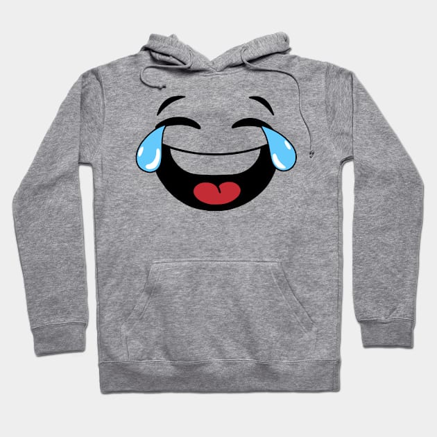 Emoji laugh tear Hoodie by andytruong